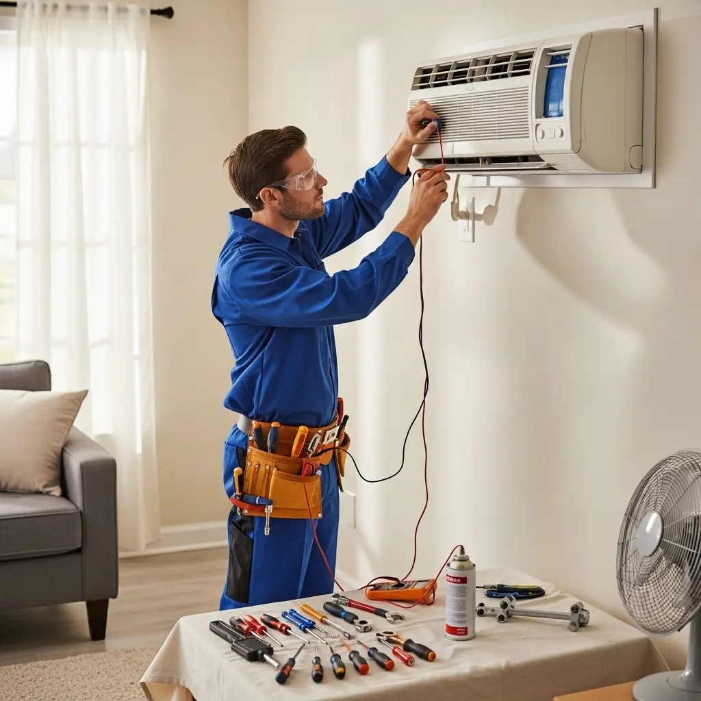 Çekmeköy Termoteknik Termoteknik klima gaz dolumu ve bakım – Enerji verimliliği artırıldı. - Teknik servis örneği
